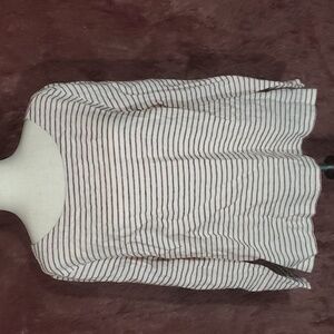 Artisan NY Stripe Linen Blouse
